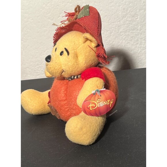 Disney Winnie The Pooh Dan Dee Halloween Thanksgiving Pumpkin Scarecrow 2011 - Picture 7 of 16